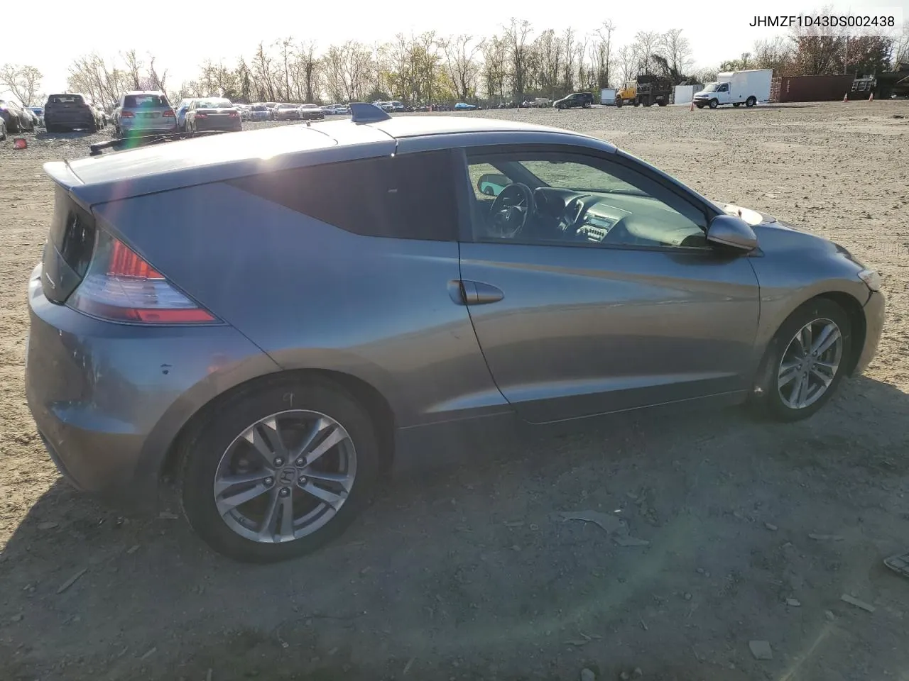 2013 Honda Cr-Z VIN: JHMZF1D43DS002438 Lot: 80081294