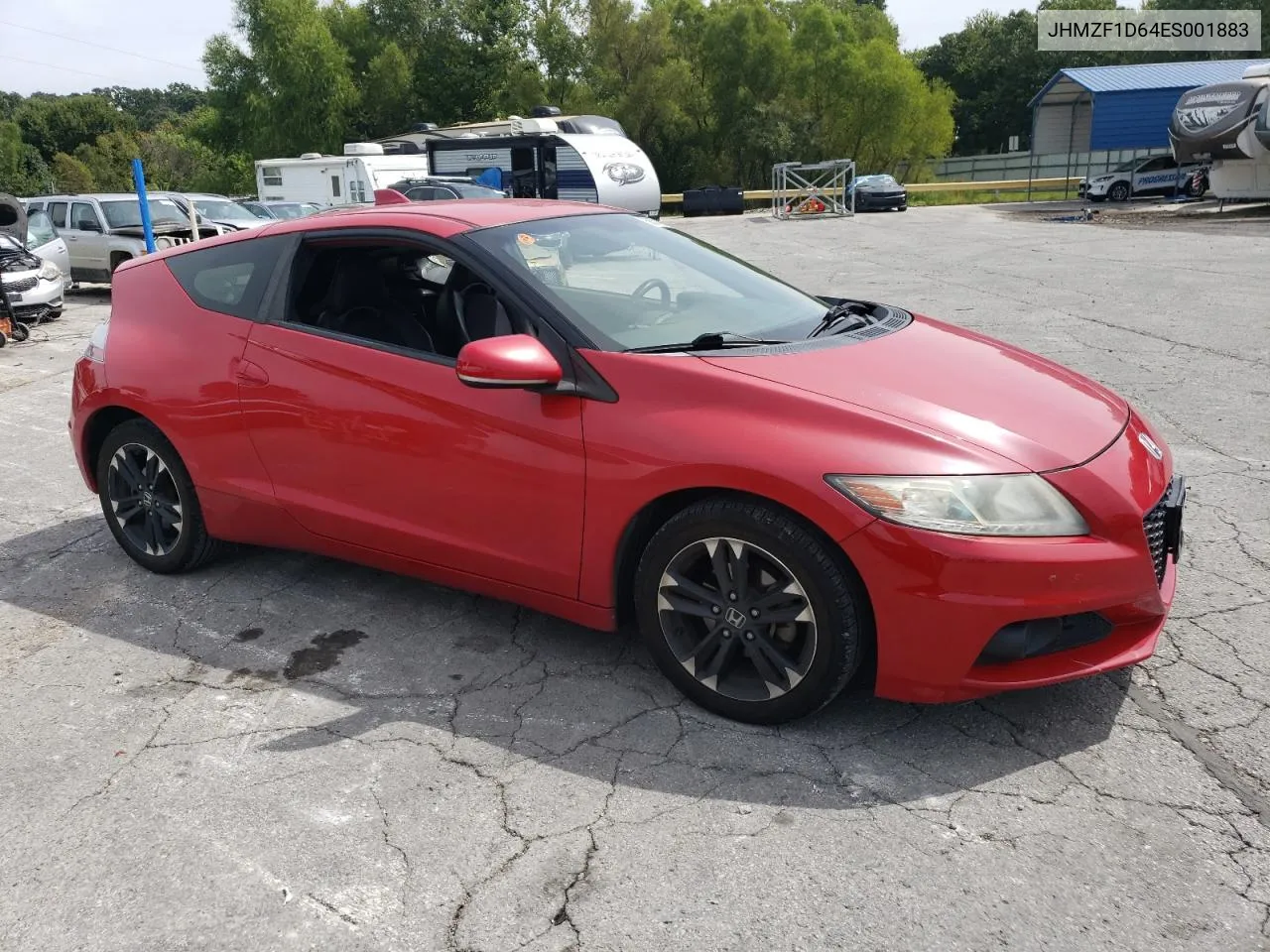 2014 Honda Cr-Z Ex VIN: JHMZF1D64ES001883 Lot: 68370954