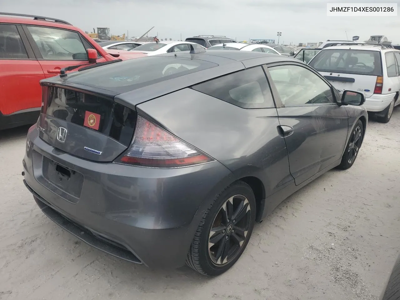 2014 Honda Cr-Z VIN: JHMZF1D4XES001286 Lot: 76580974