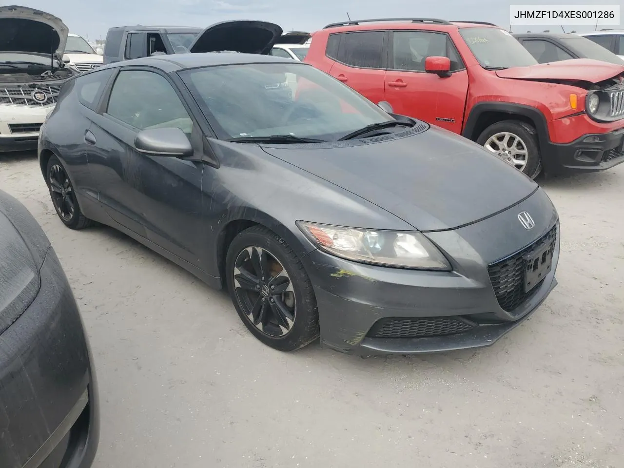 2014 Honda Cr-Z VIN: JHMZF1D4XES001286 Lot: 76580974