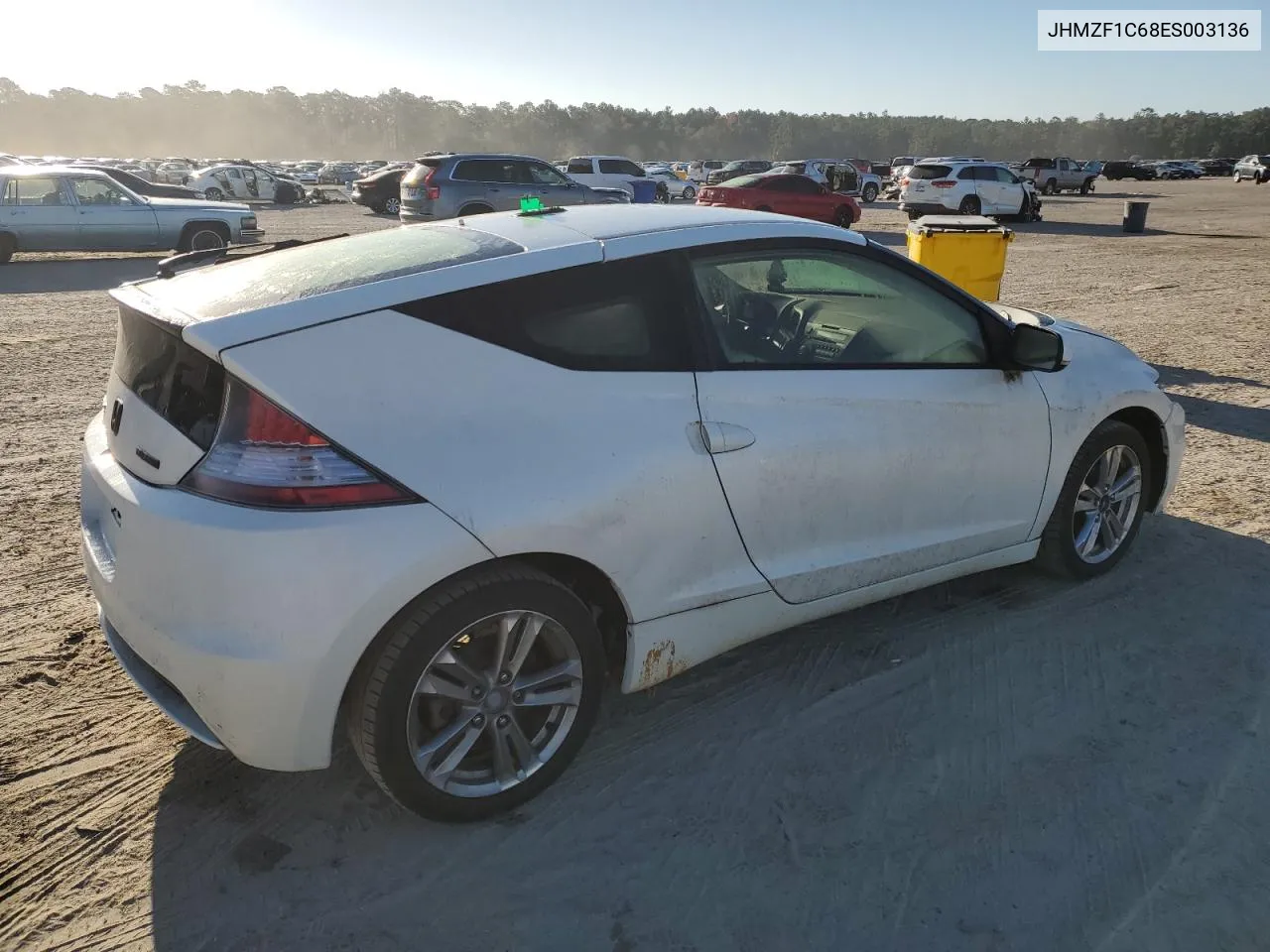 2014 Honda Cr-Z Ex VIN: JHMZF1C68ES003136 Lot: 77033904