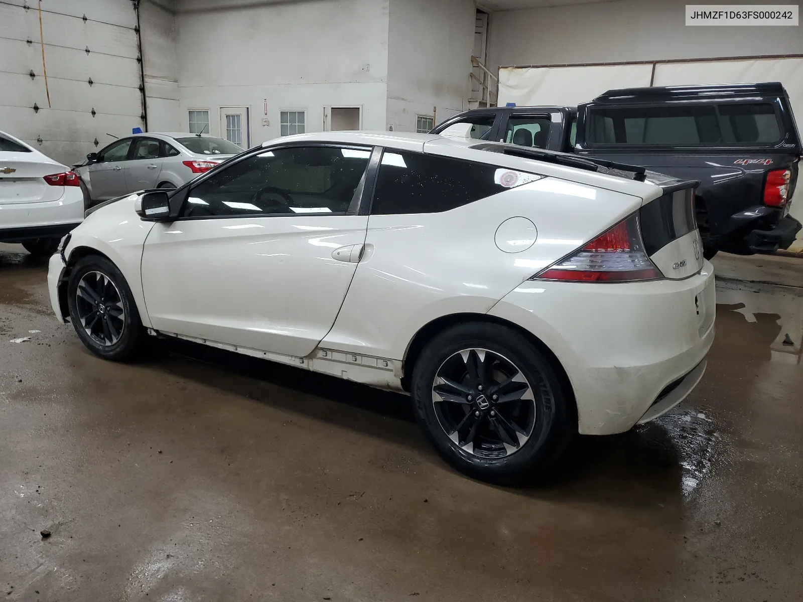 2015 Honda Cr-Z Ex VIN: JHMZF1D63FS000242 Lot: 66135664