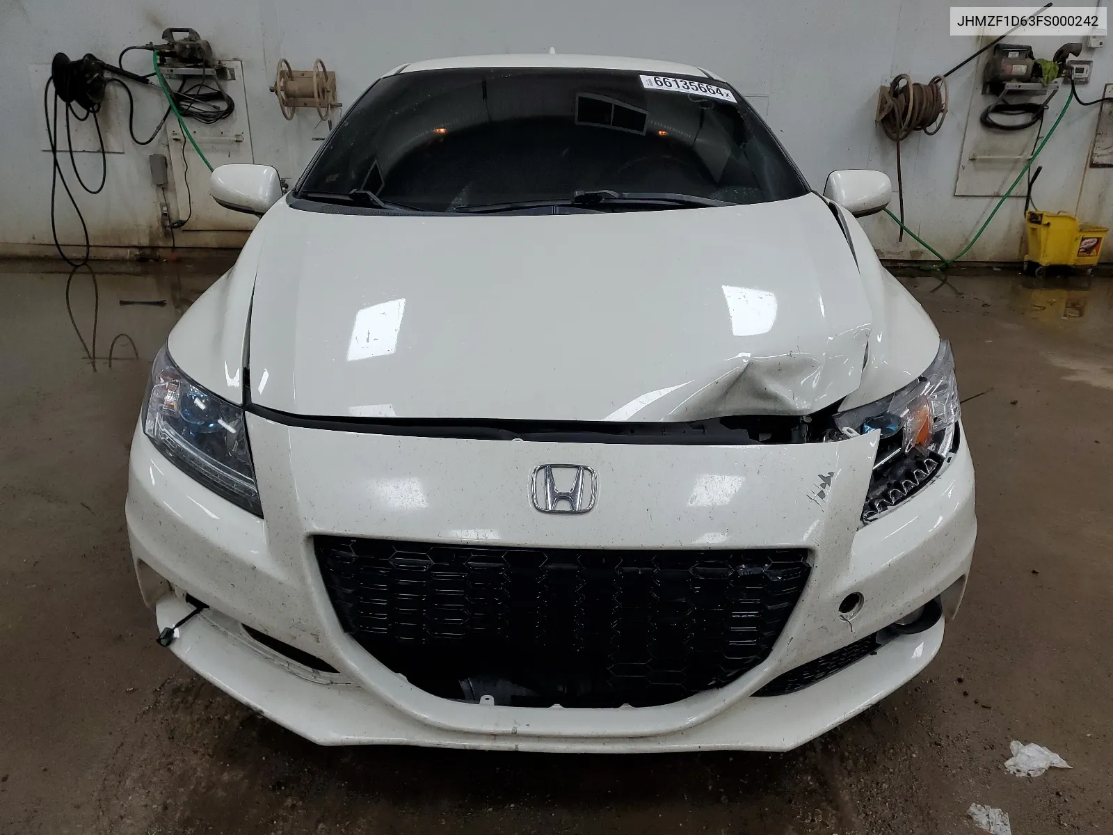 2015 Honda Cr-Z Ex VIN: JHMZF1D63FS000242 Lot: 66135664