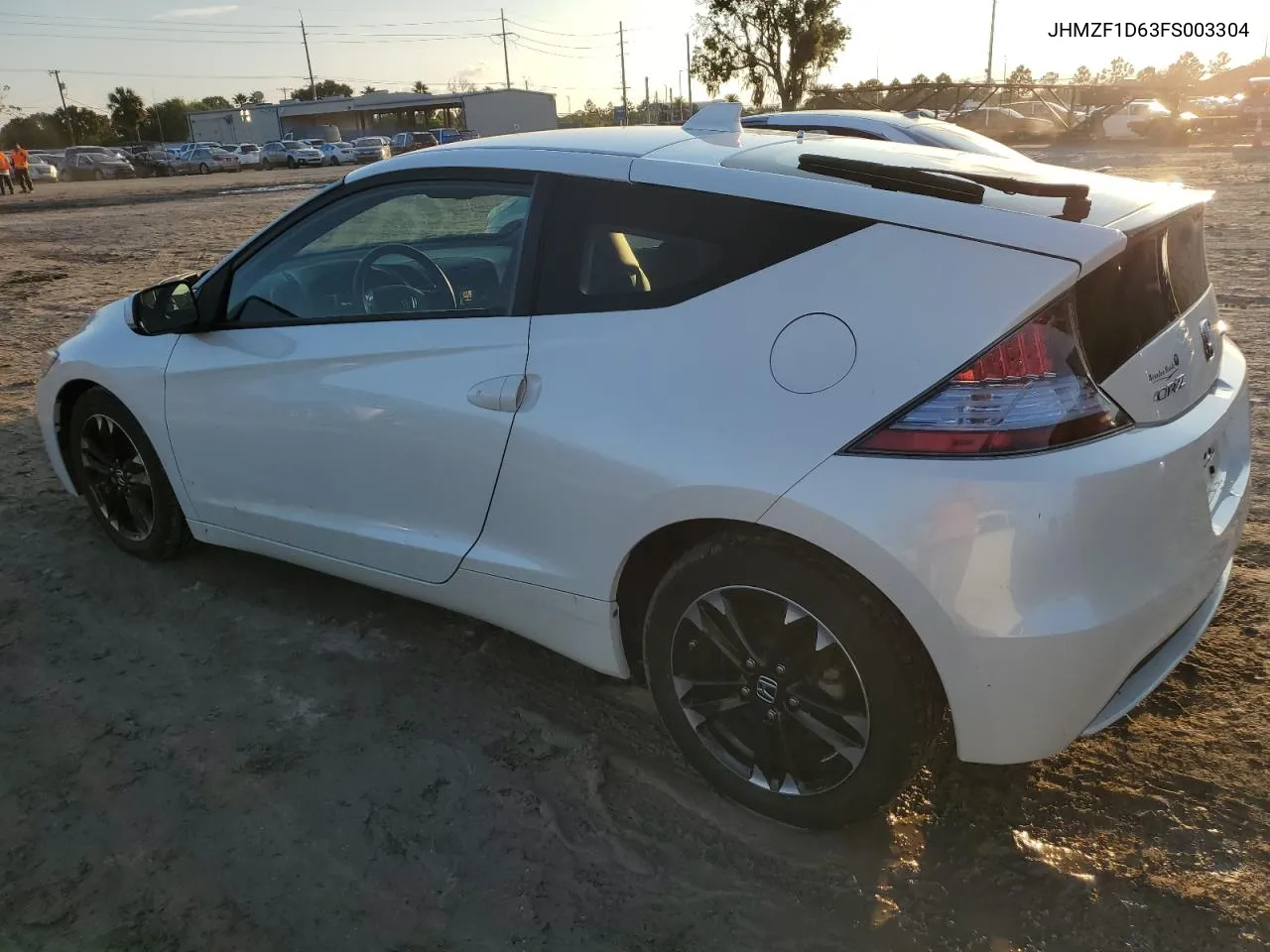 2015 Honda Cr-Z Ex VIN: JHMZF1D63FS003304 Lot: 73822394