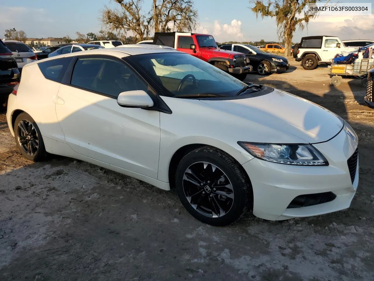 JHMZF1D63FS003304 2015 Honda Cr-Z Ex