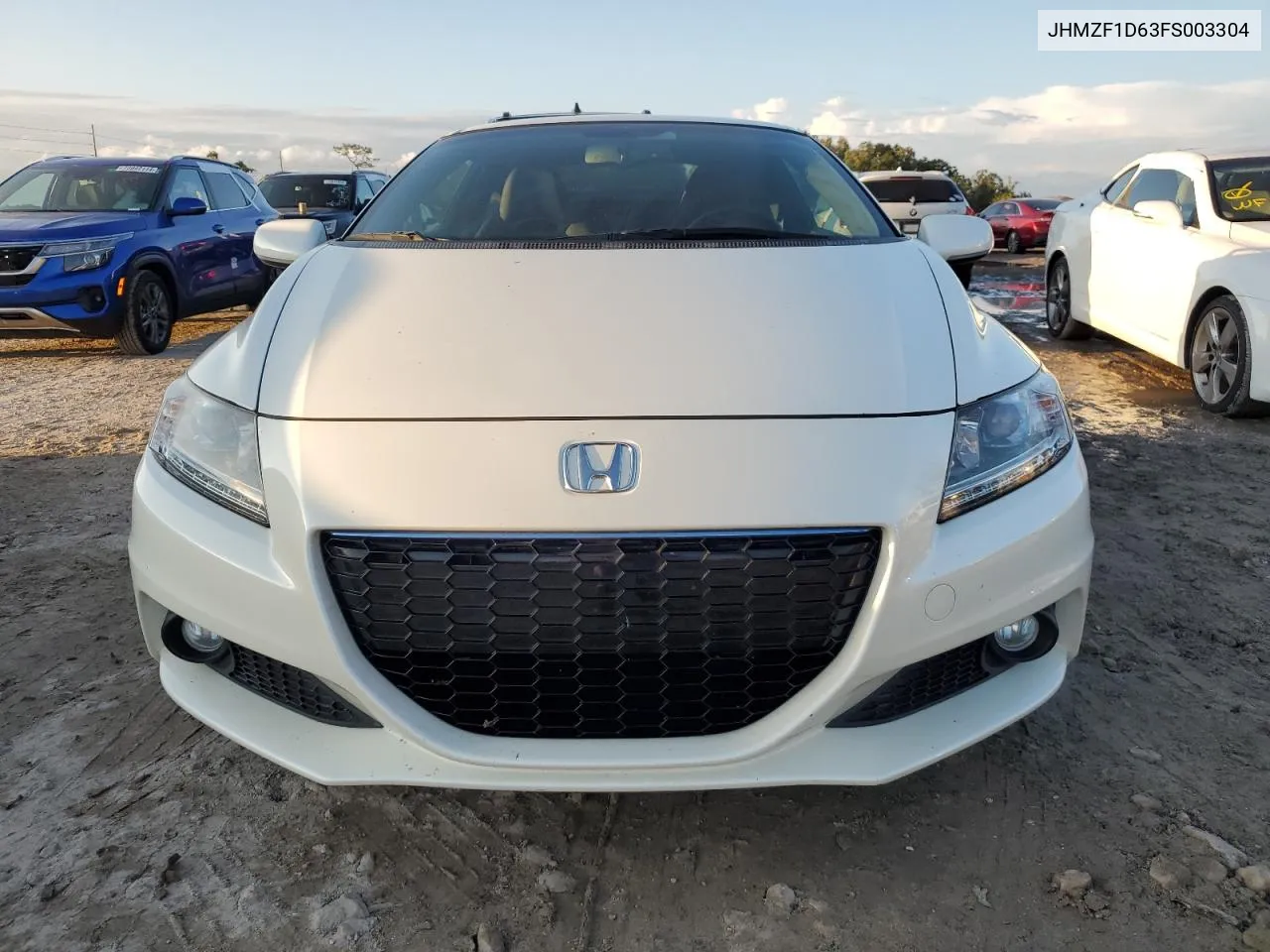 2015 Honda Cr-Z Ex VIN: JHMZF1D63FS003304 Lot: 73822394