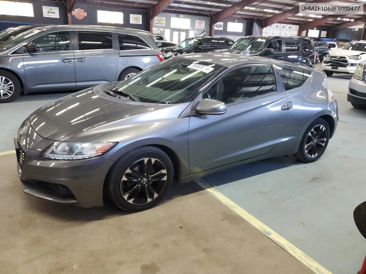 JHMZF1D68FS000477 2015 Honda Cr-Z Ex