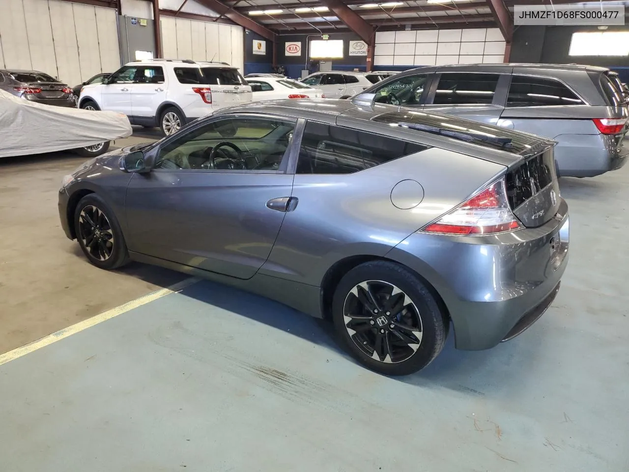 2015 Honda Cr-Z Ex VIN: JHMZF1D68FS000477 Lot: 75203534