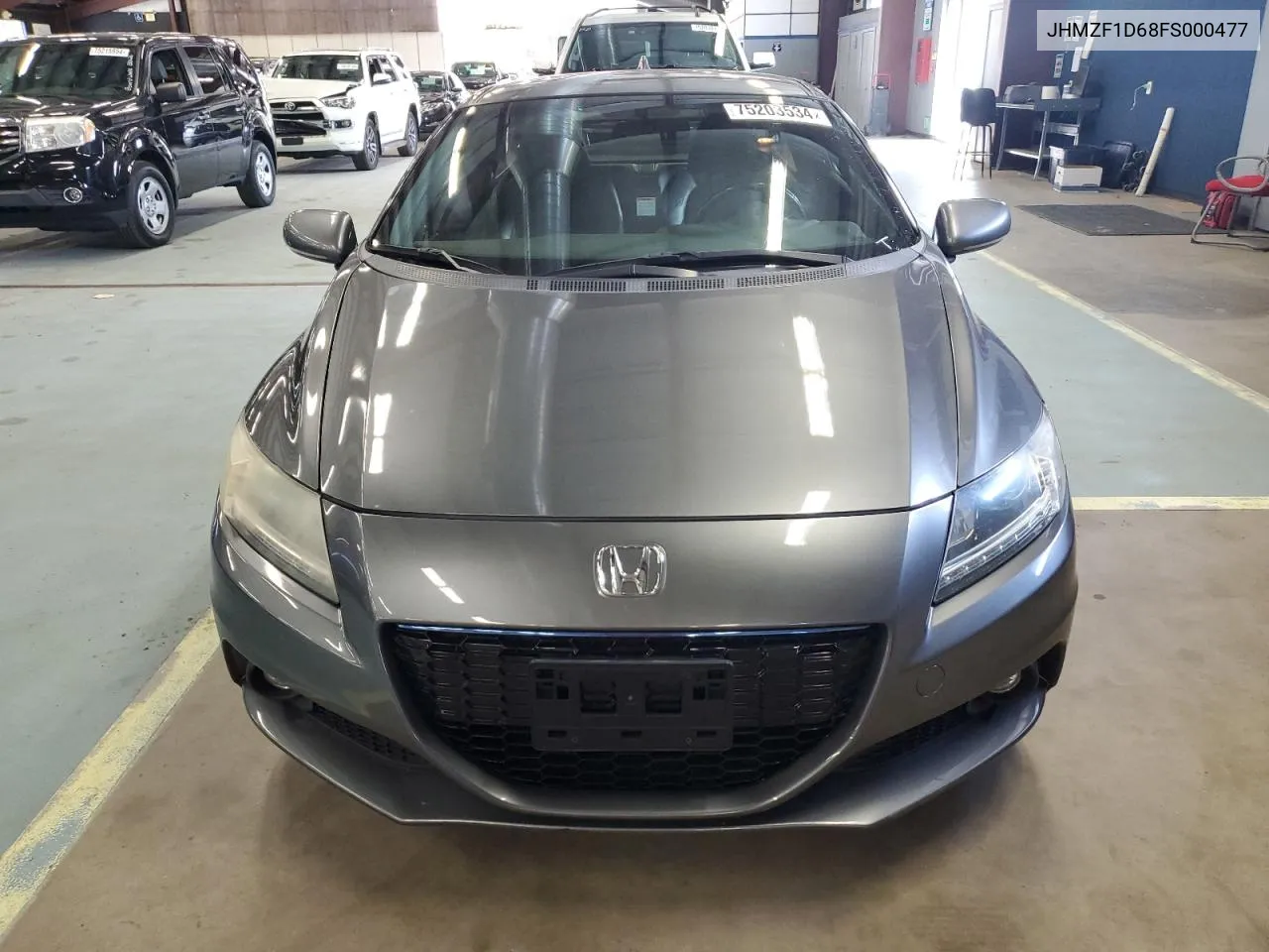 JHMZF1D68FS000477 2015 Honda Cr-Z Ex