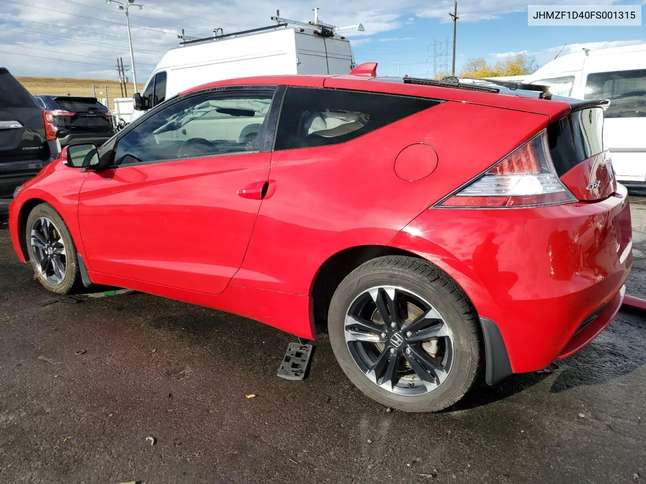 2015 Honda Cr-Z VIN: JHMZF1D40FS001315 Lot: 77834054