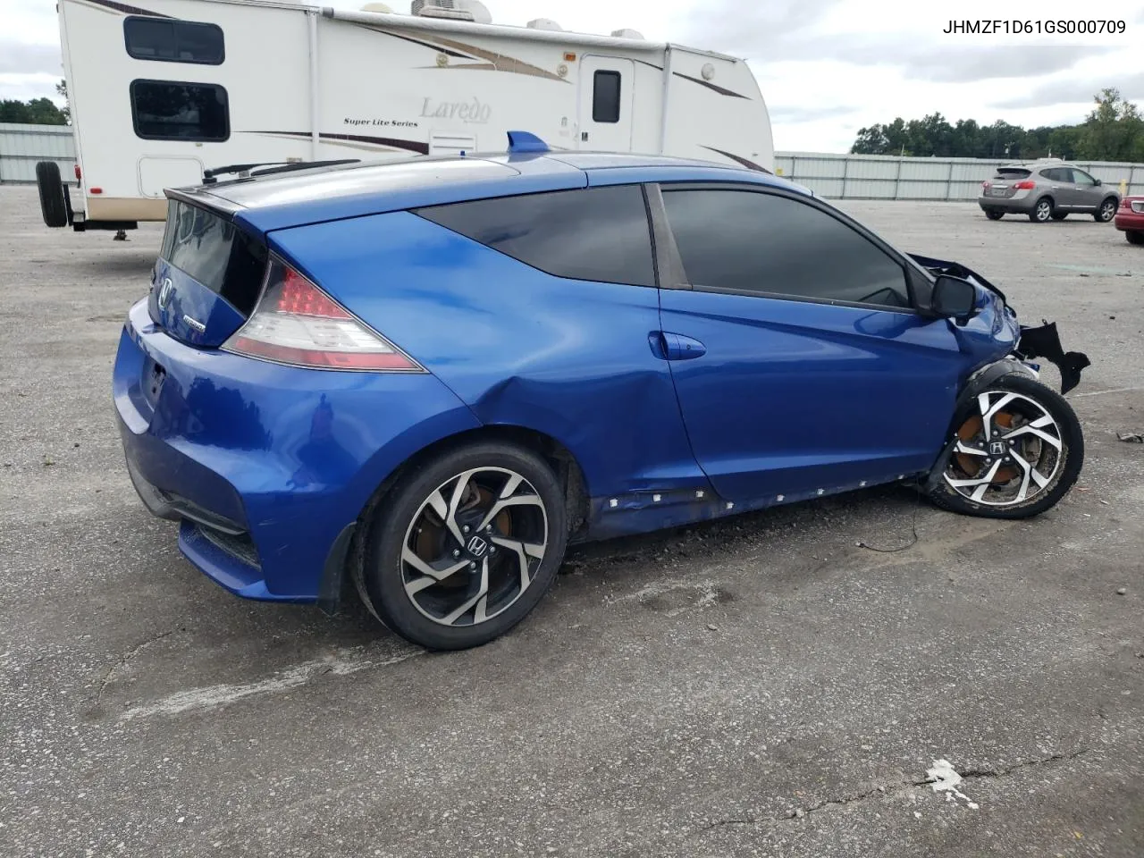 2016 Honda Cr-Z Ex VIN: JHMZF1D61GS000709 Lot: 71777074