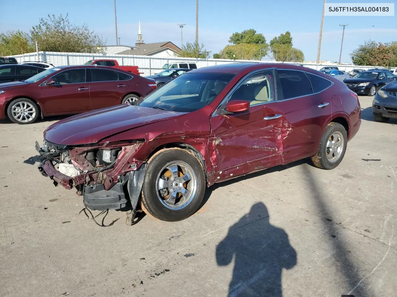 2010 Honda Accord Crosstour Ex VIN: 5J6TF1H35AL004183 Lot: 78215464