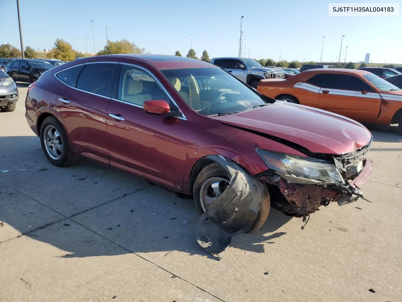 2010 Honda Accord Crosstour Ex VIN: 5J6TF1H35AL004183 Lot: 78215464