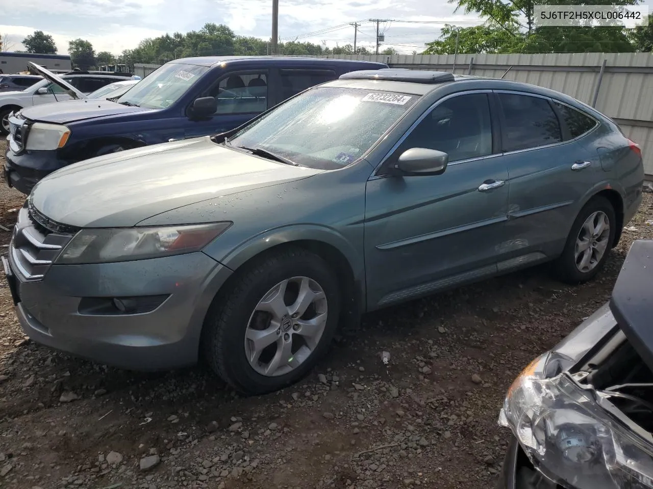 2012 Honda Crosstour Exl VIN: 5J6TF2H5XCL006442 Lot: 62232264