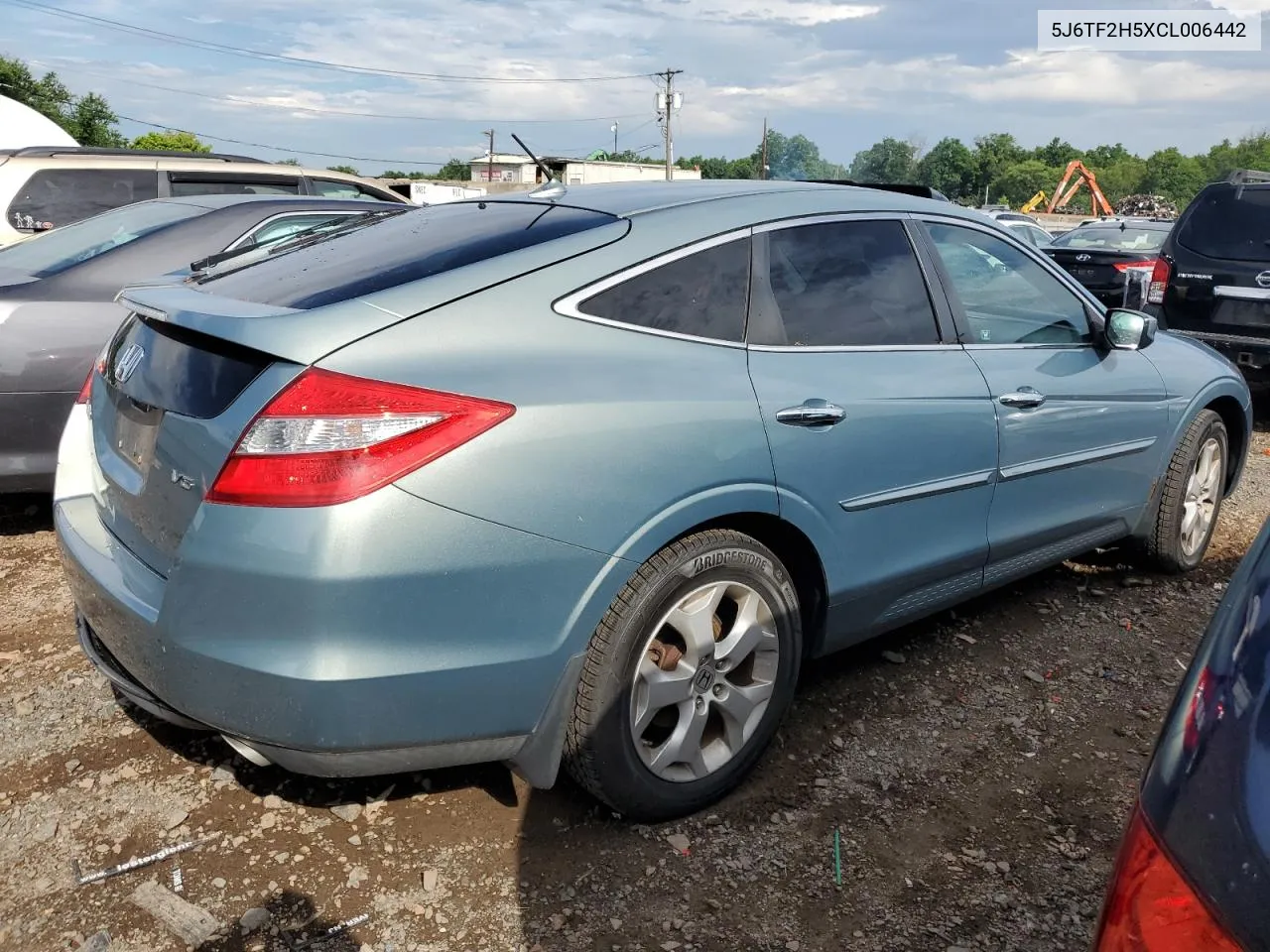 2012 Honda Crosstour Exl VIN: 5J6TF2H5XCL006442 Lot: 62232264