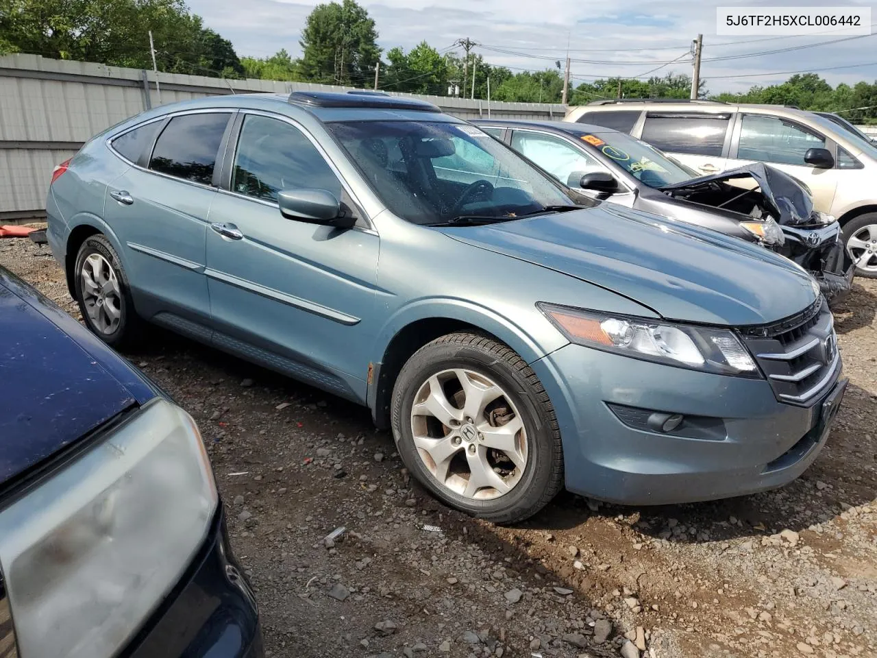 2012 Honda Crosstour Exl VIN: 5J6TF2H5XCL006442 Lot: 62232264