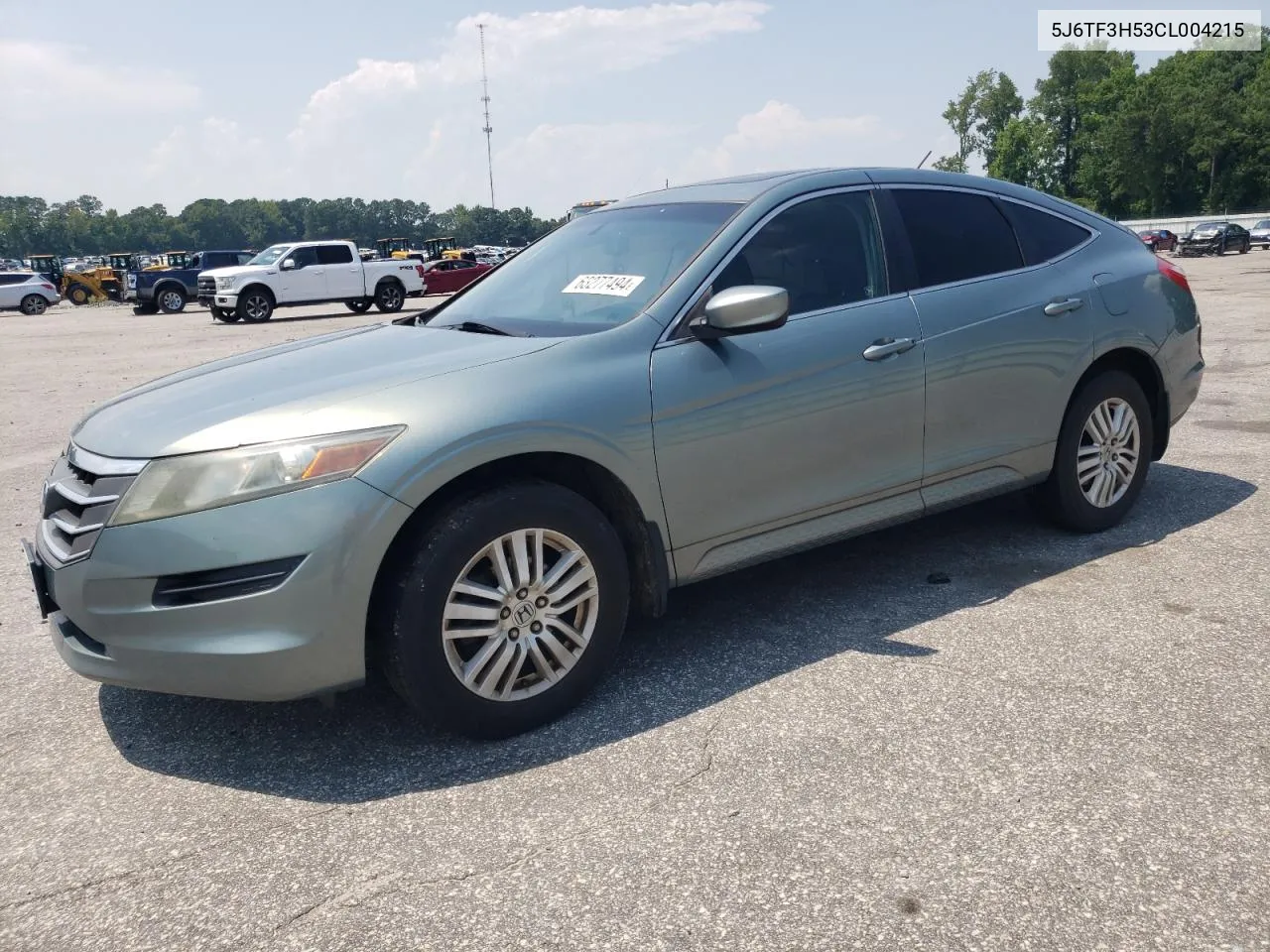 2012 Honda Crosstour Exl VIN: 5J6TF3H53CL004215 Lot: 63277494