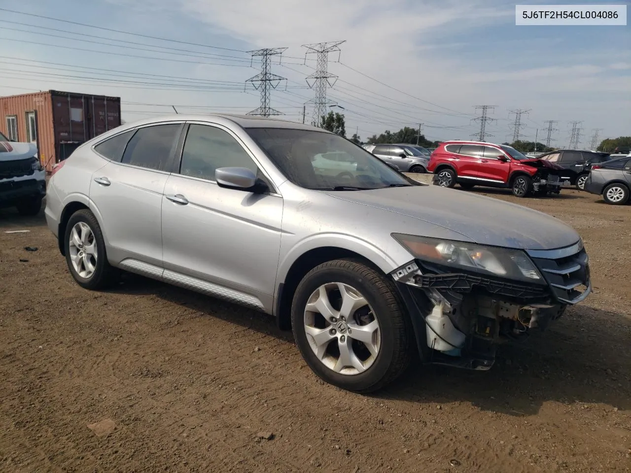 2012 Honda Crosstour Exl VIN: 5J6TF2H54CL004086 Lot: 72171594