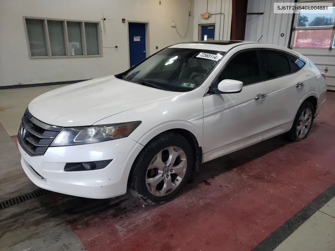 2012 Honda Crosstour Exl VIN: 5J6TF2H54CL004881 Lot: 72565114