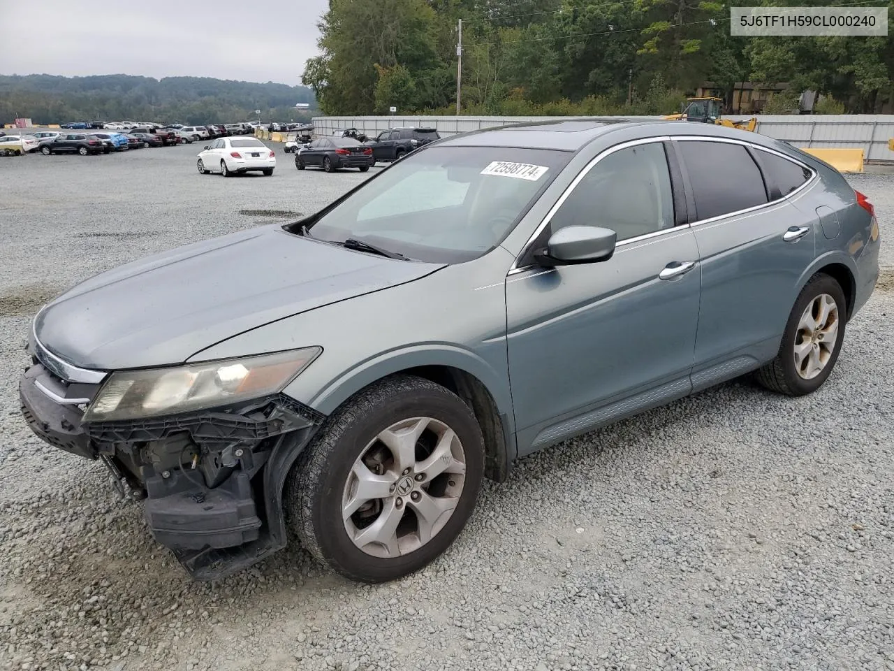 2012 Honda Crosstour Exl VIN: 5J6TF1H59CL000240 Lot: 72598774