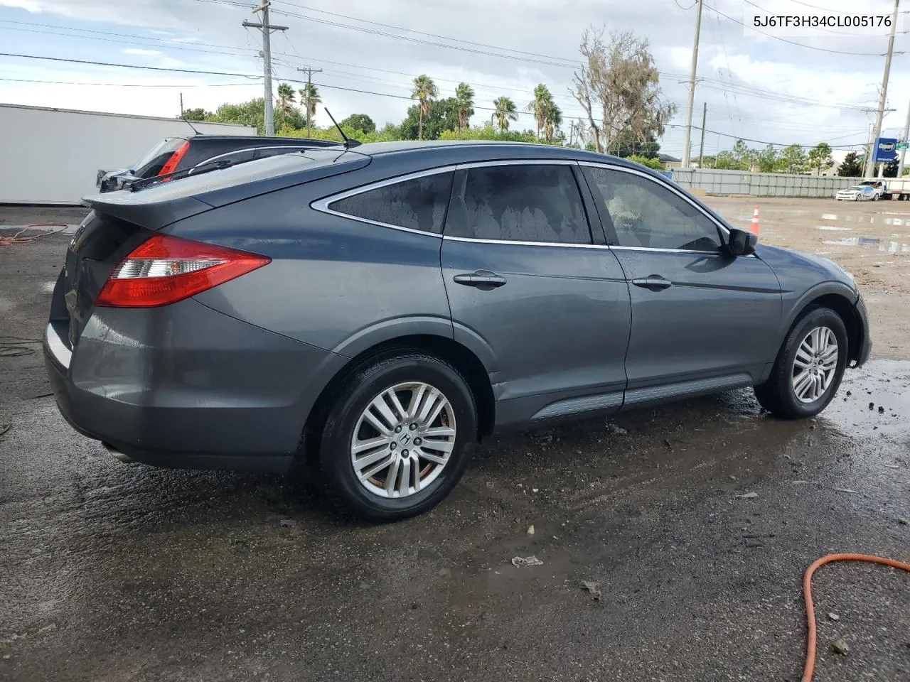 2012 Honda Crosstour Ex VIN: 5J6TF3H34CL005176 Lot: 73375264