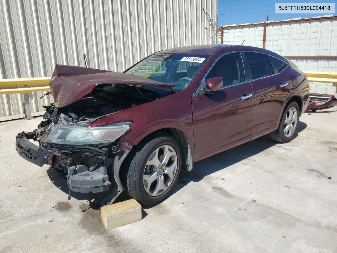 2012 Honda Crosstour Exl VIN: 5J6TF1H50CL004418 Lot: 73515044