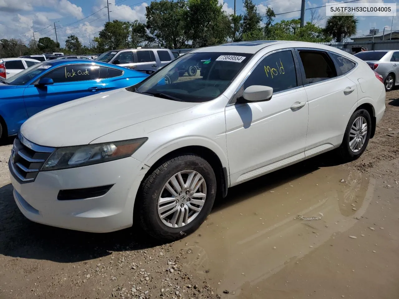 2012 Honda Crosstour Exl VIN: 5J6TF3H53CL004005 Lot: 73849554