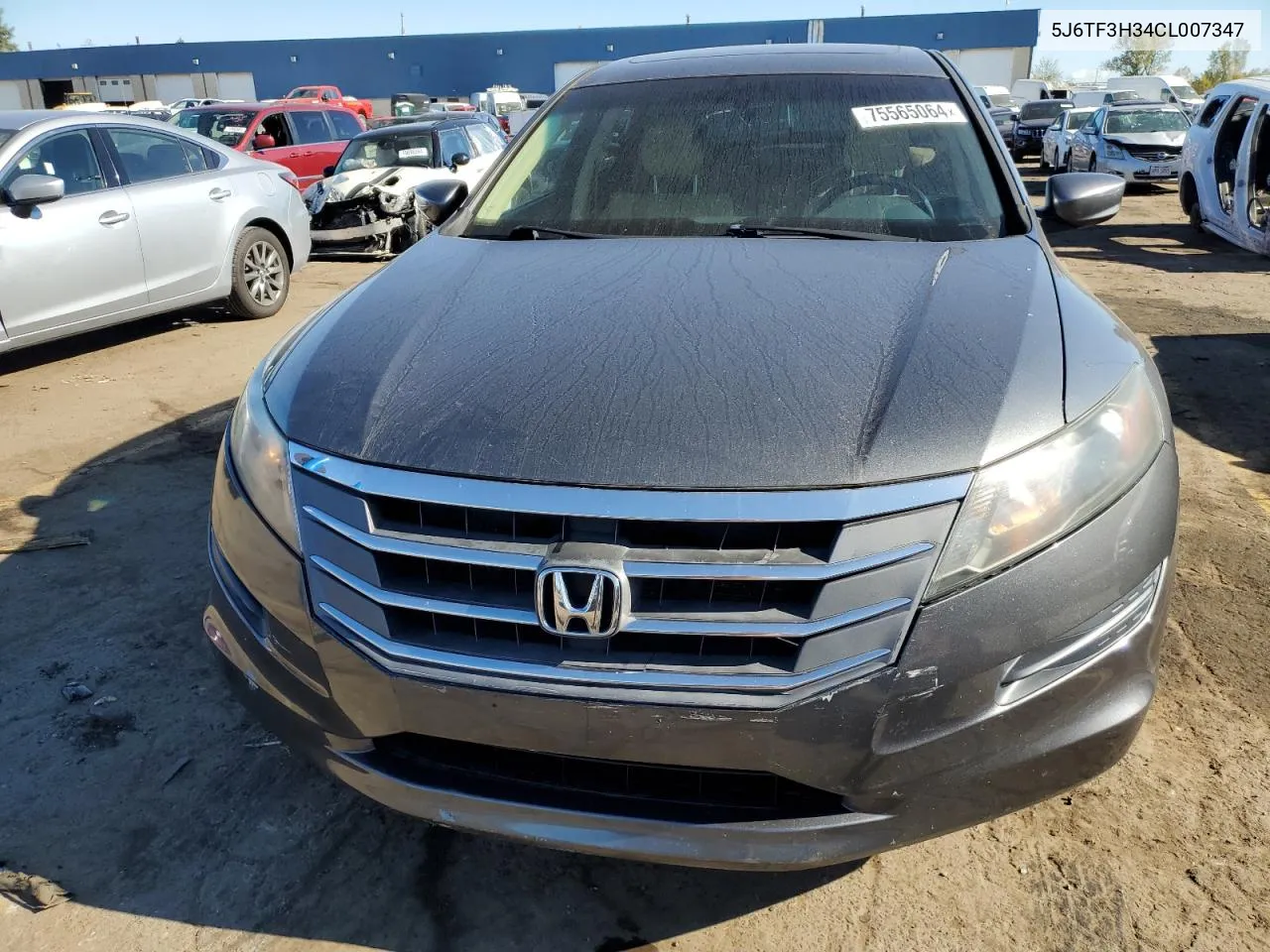 2012 Honda Crosstour Ex VIN: 5J6TF3H34CL007347 Lot: 75565064