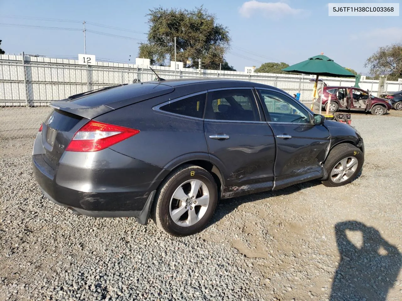 2012 Honda Crosstour Ex VIN: 5J6TF1H38CL003368 Lot: 76193684