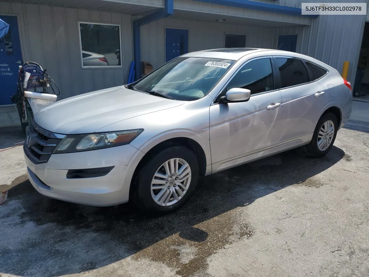 2012 Honda Crosstour Ex VIN: 5J6TF3H33CL002978 Lot: 76368924