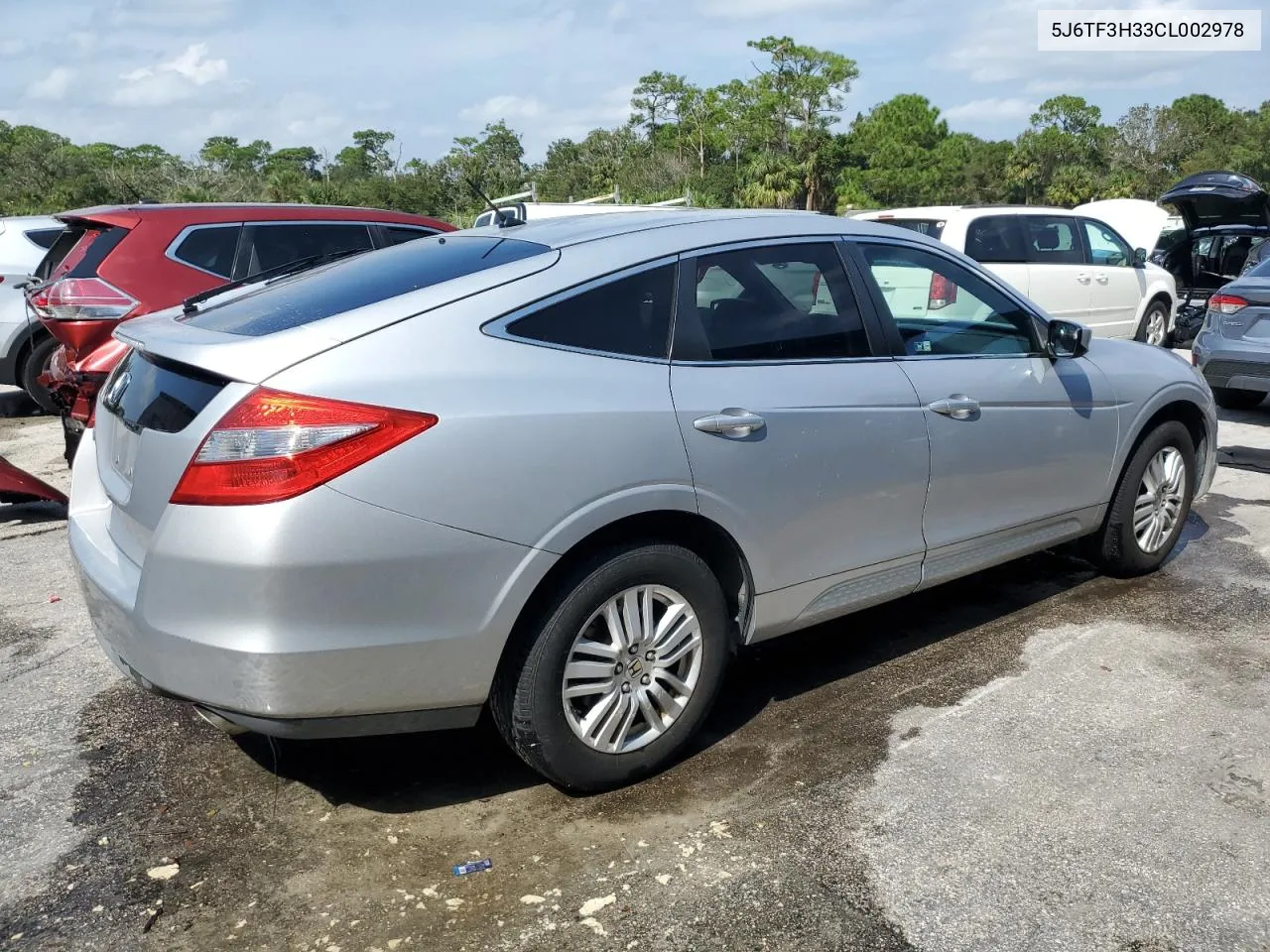 2012 Honda Crosstour Ex VIN: 5J6TF3H33CL002978 Lot: 76368924