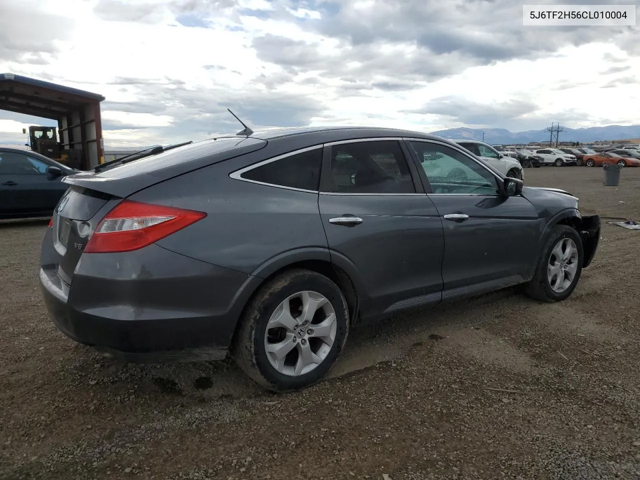 2012 Honda Crosstour Exl VIN: 5J6TF2H56CL010004 Lot: 76909324