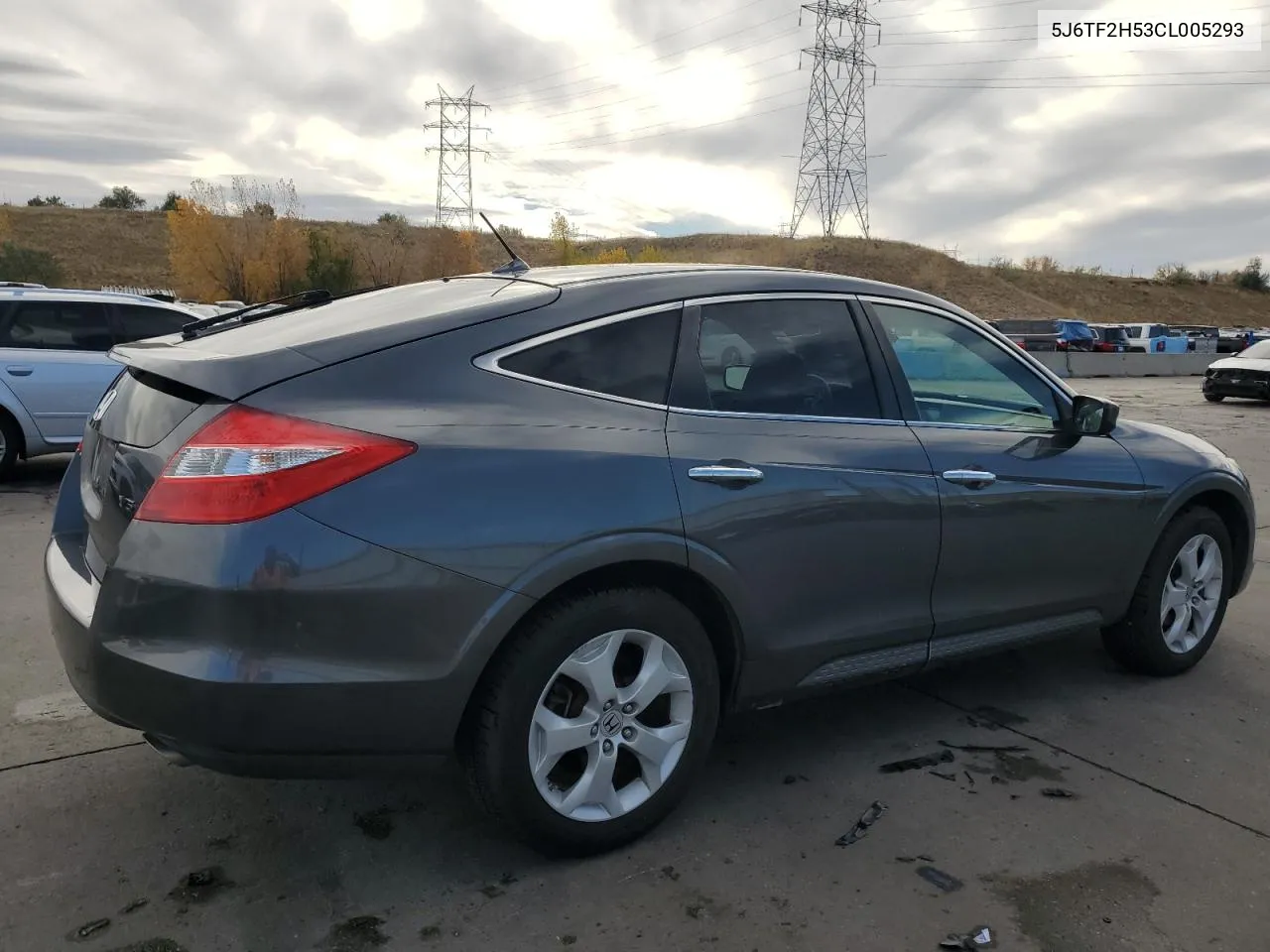 2012 Honda Crosstour Exl VIN: 5J6TF2H53CL005293 Lot: 77860474