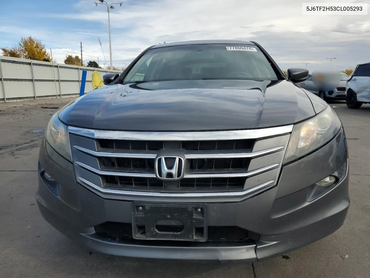 2012 Honda Crosstour Exl VIN: 5J6TF2H53CL005293 Lot: 77860474