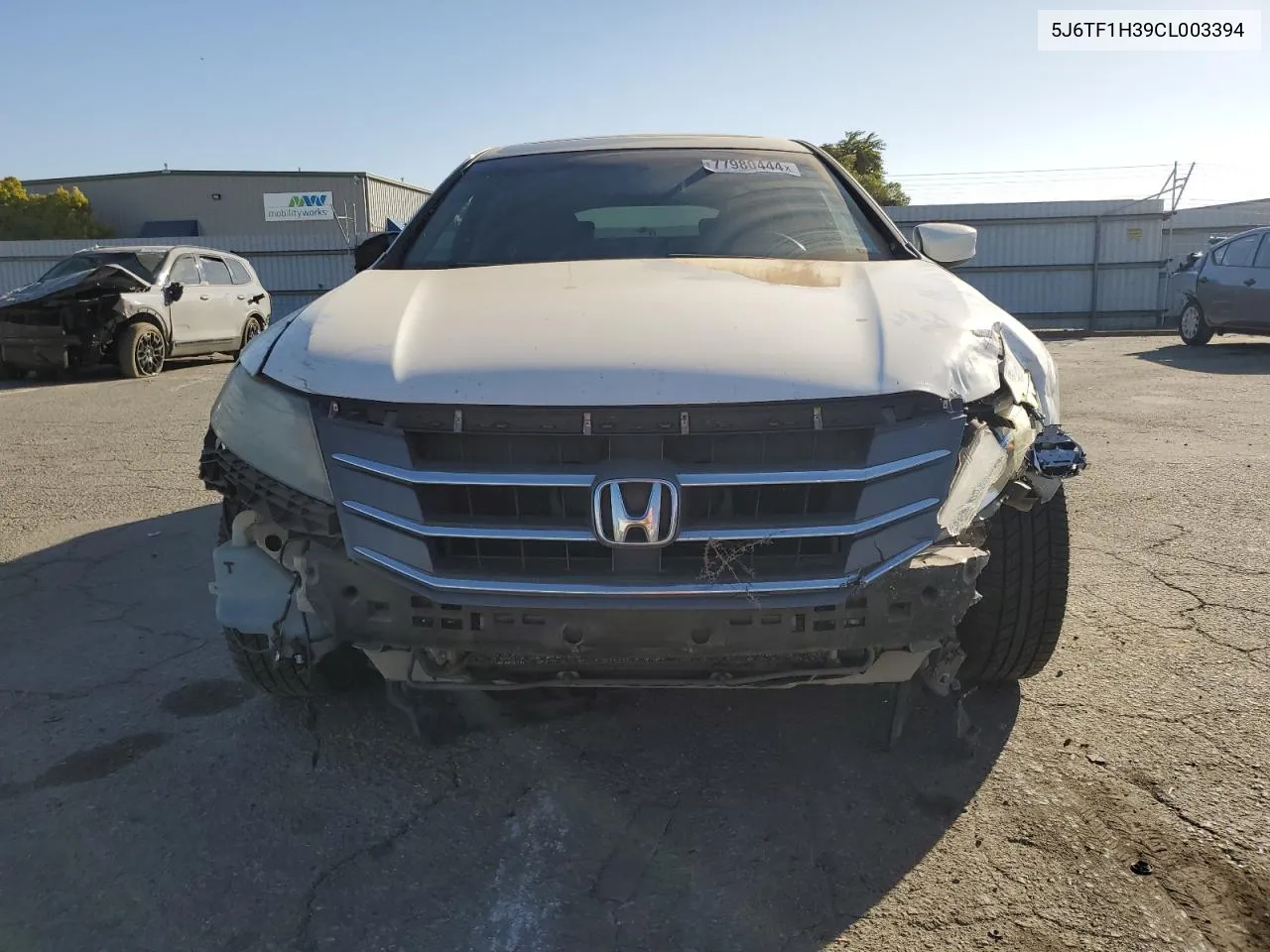 2012 Honda Crosstour Ex VIN: 5J6TF1H39CL003394 Lot: 77980444