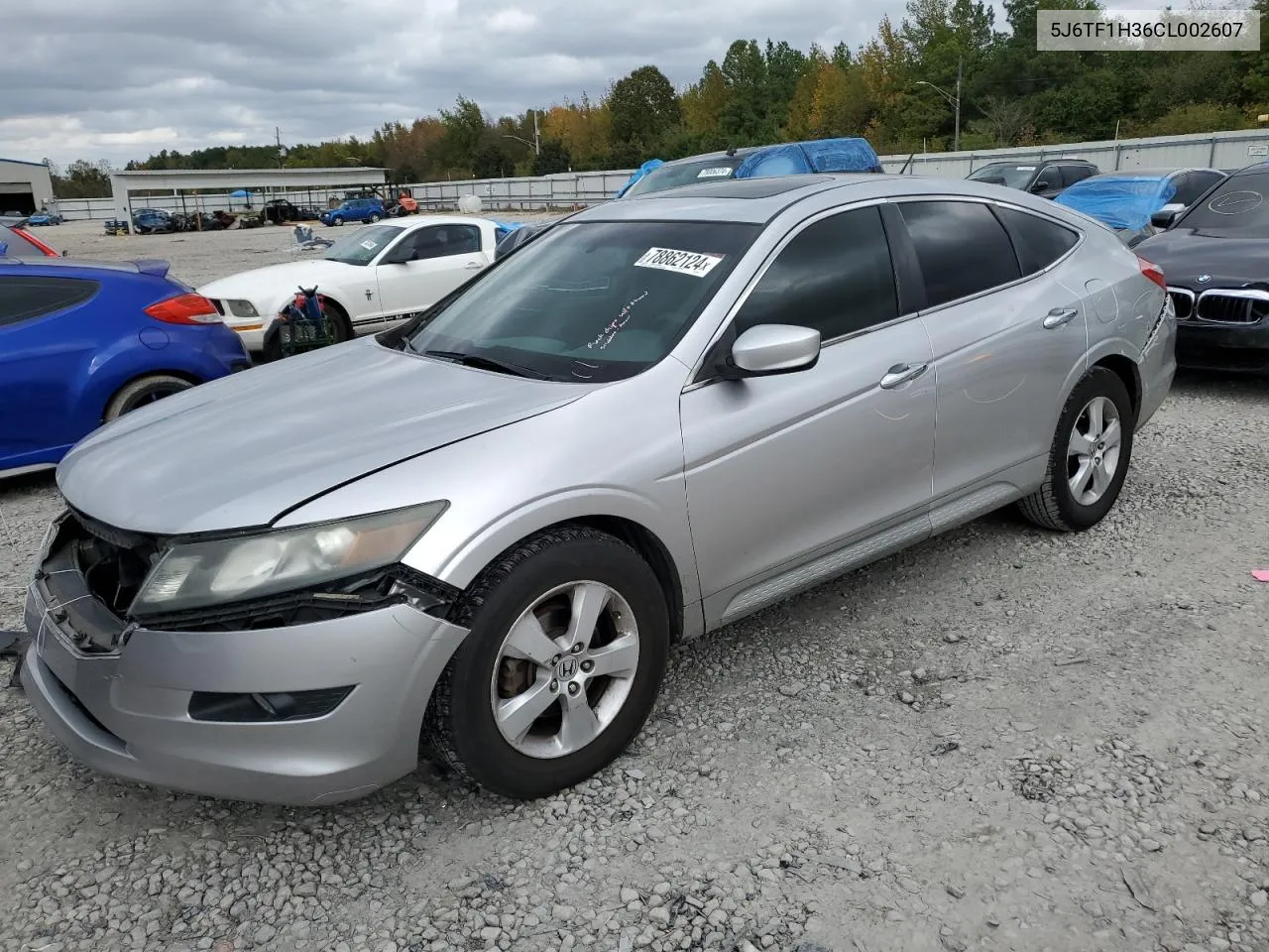 2012 Honda Crosstour Ex VIN: 5J6TF1H36CL002607 Lot: 78862124