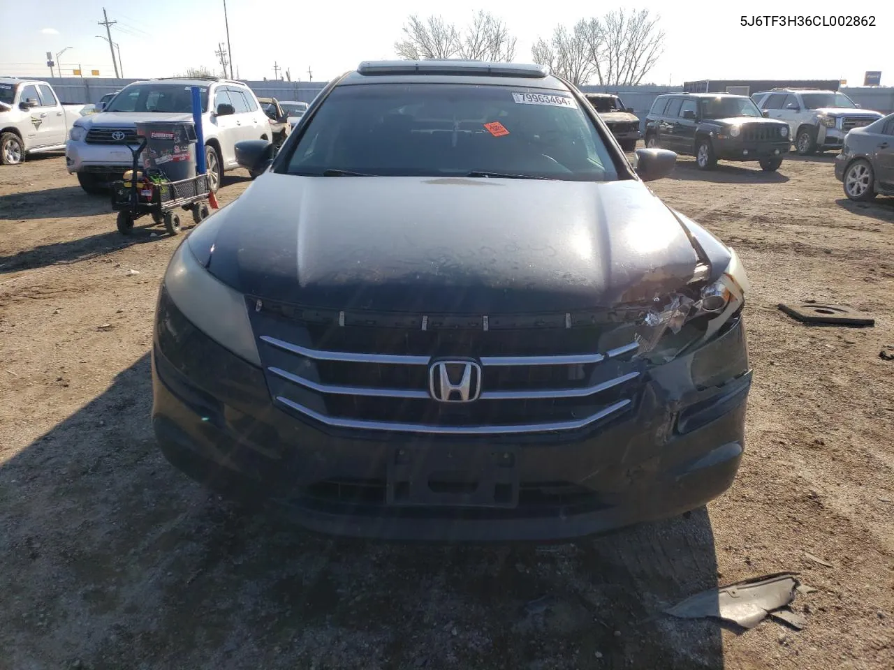 2012 Honda Crosstour Ex VIN: 5J6TF3H36CL002862 Lot: 79963464