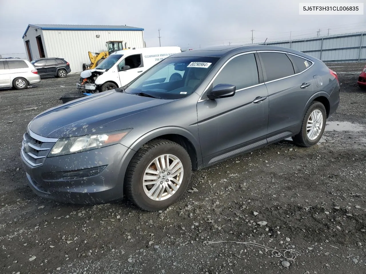 2012 Honda Crosstour Ex VIN: 5J6TF3H31CL006835 Lot: 80290964