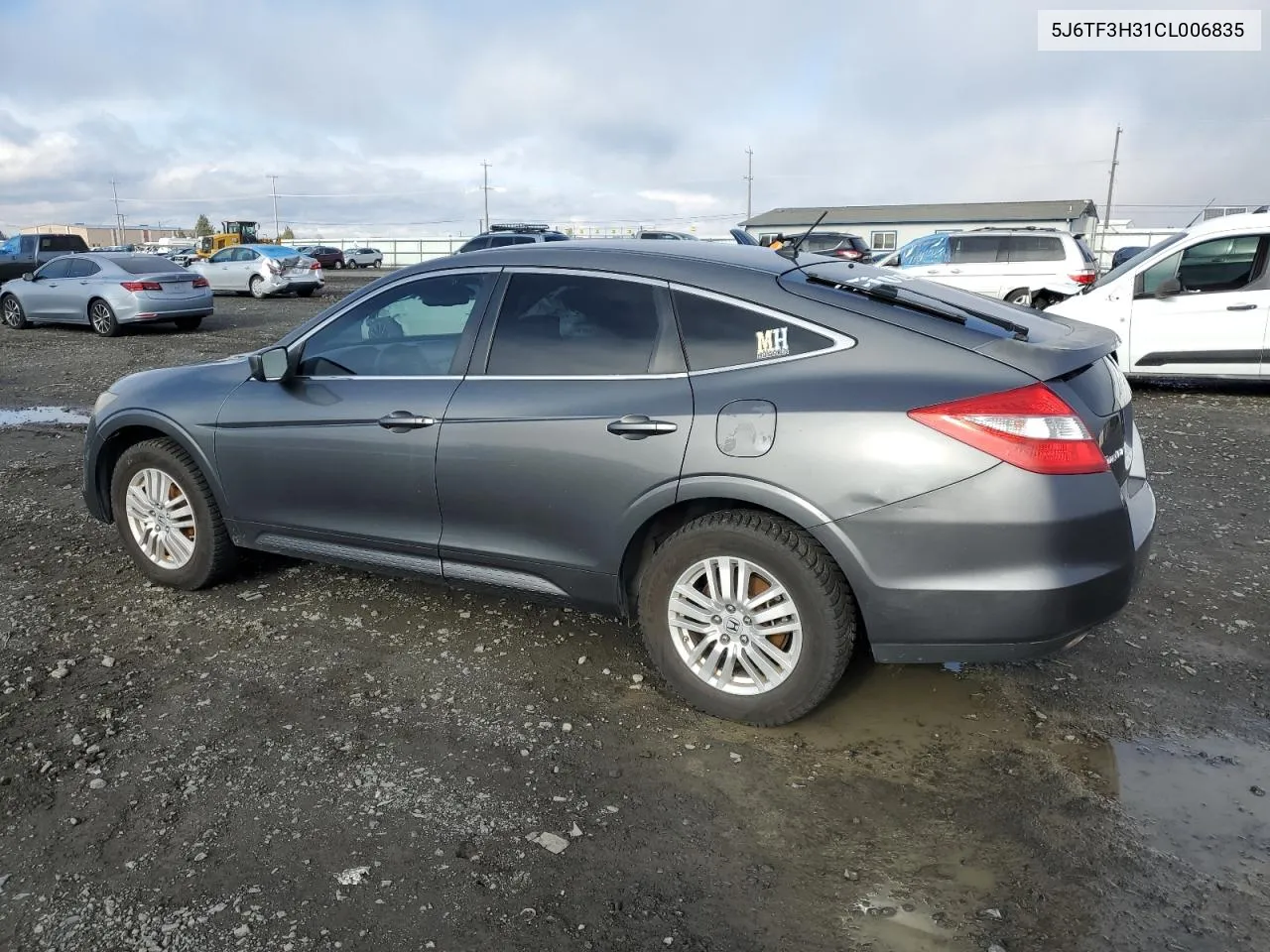 2012 Honda Crosstour Ex VIN: 5J6TF3H31CL006835 Lot: 80290964