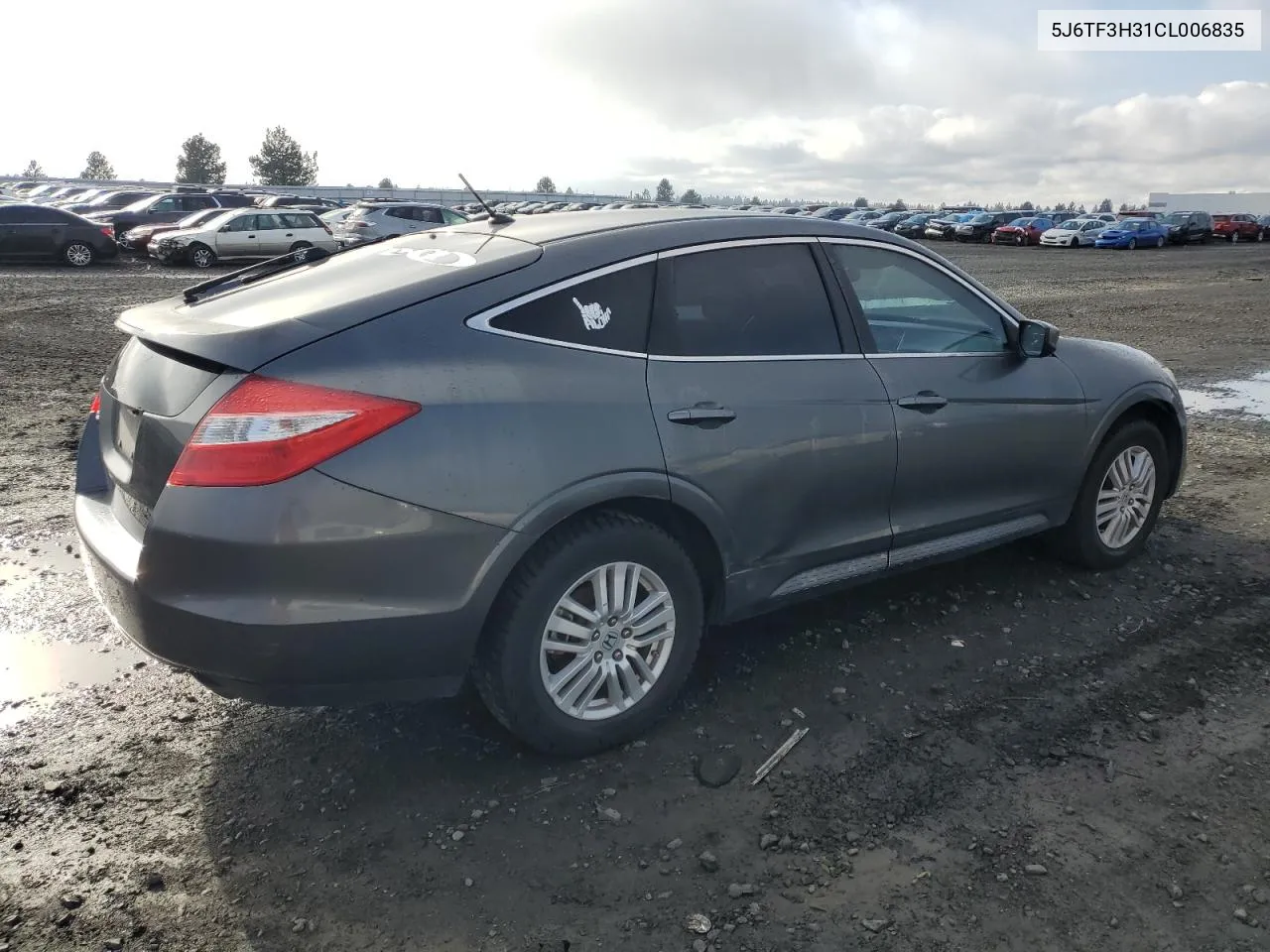 2012 Honda Crosstour Ex VIN: 5J6TF3H31CL006835 Lot: 80290964