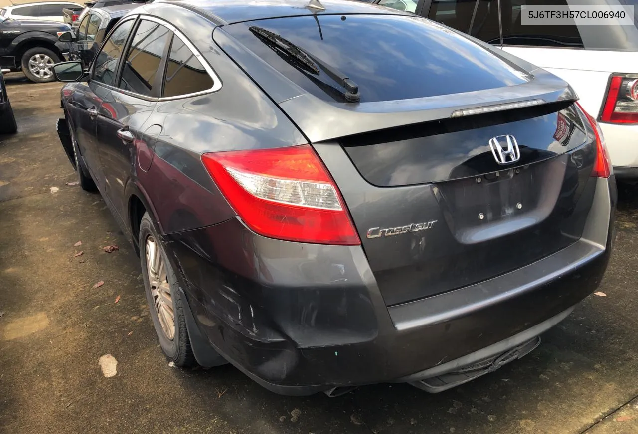 2012 Honda Crosstour Exl VIN: 5J6TF3H57CL006940 Lot: 81083764