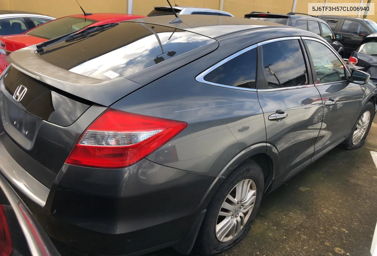 2012 Honda Crosstour Exl VIN: 5J6TF3H57CL006940 Lot: 81083764