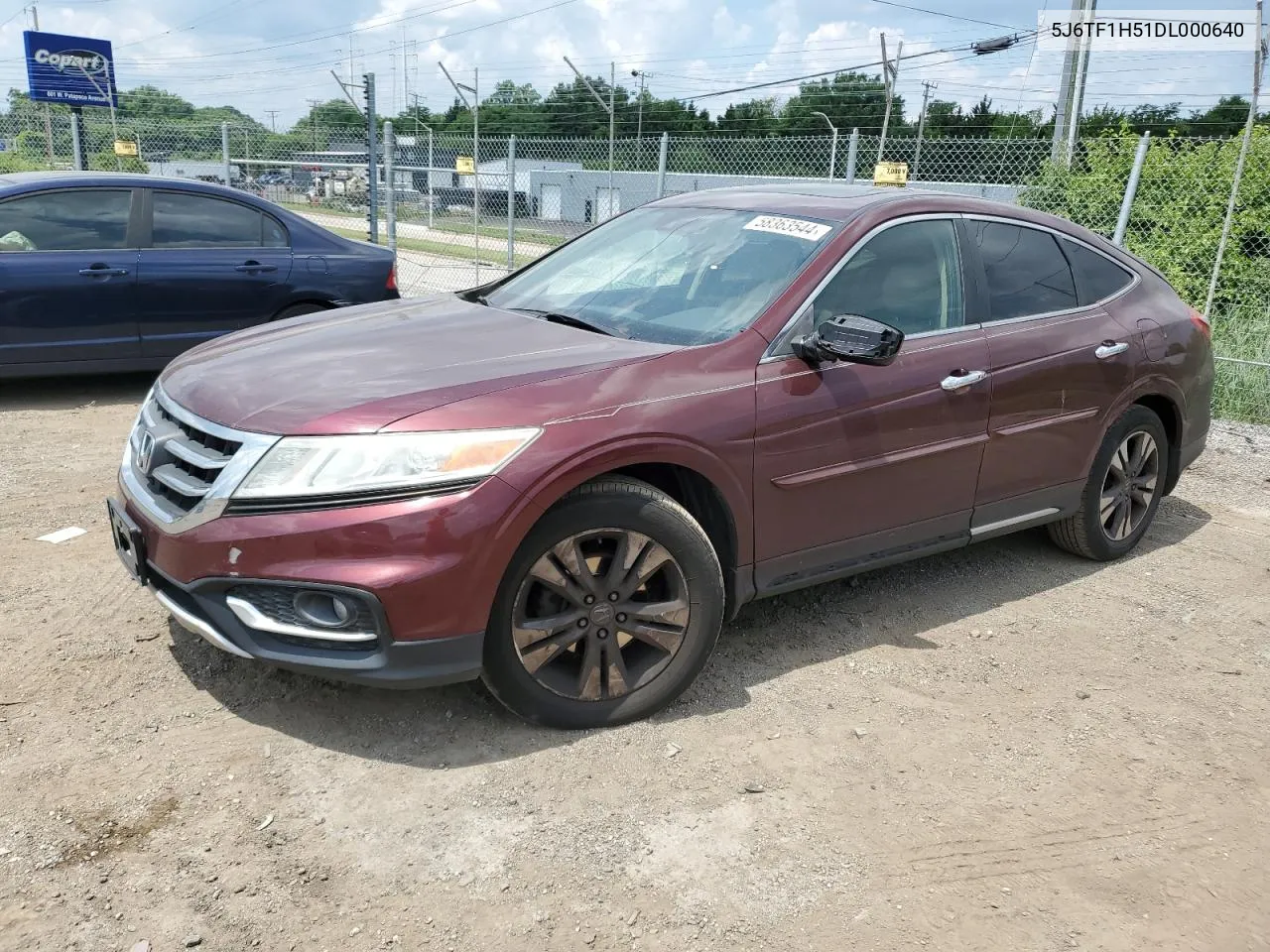 2013 Honda Crosstour Exl VIN: 5J6TF1H51DL000640 Lot: 58363544