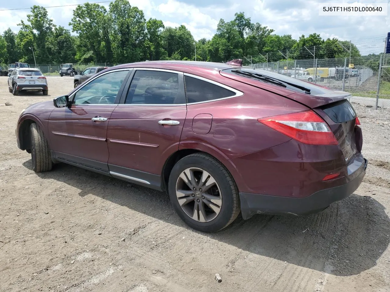 2013 Honda Crosstour Exl VIN: 5J6TF1H51DL000640 Lot: 58363544