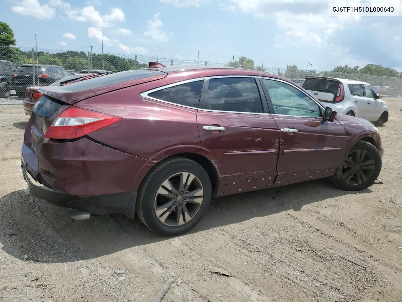 2013 Honda Crosstour Exl VIN: 5J6TF1H51DL000640 Lot: 58363544