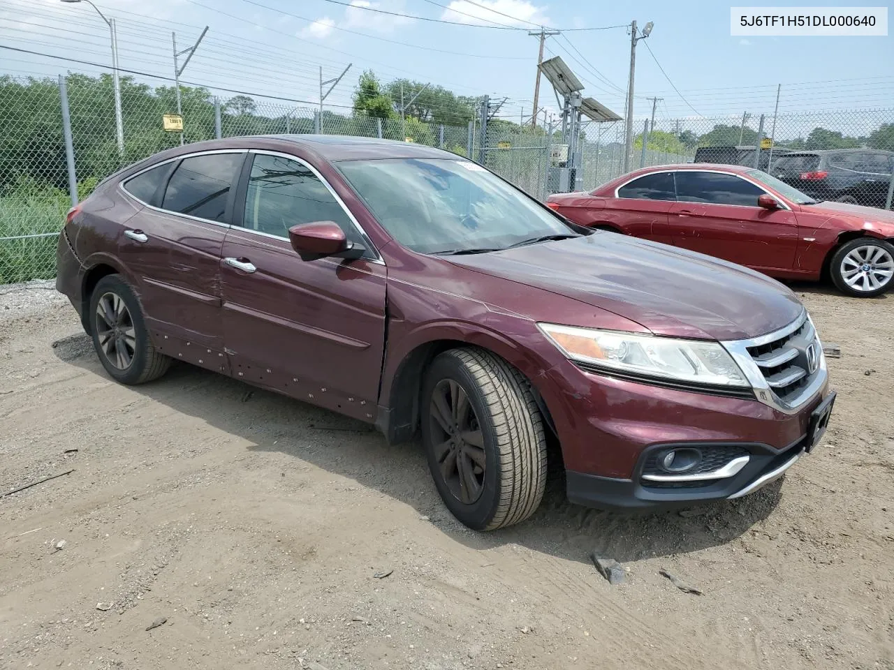 2013 Honda Crosstour Exl VIN: 5J6TF1H51DL000640 Lot: 58363544