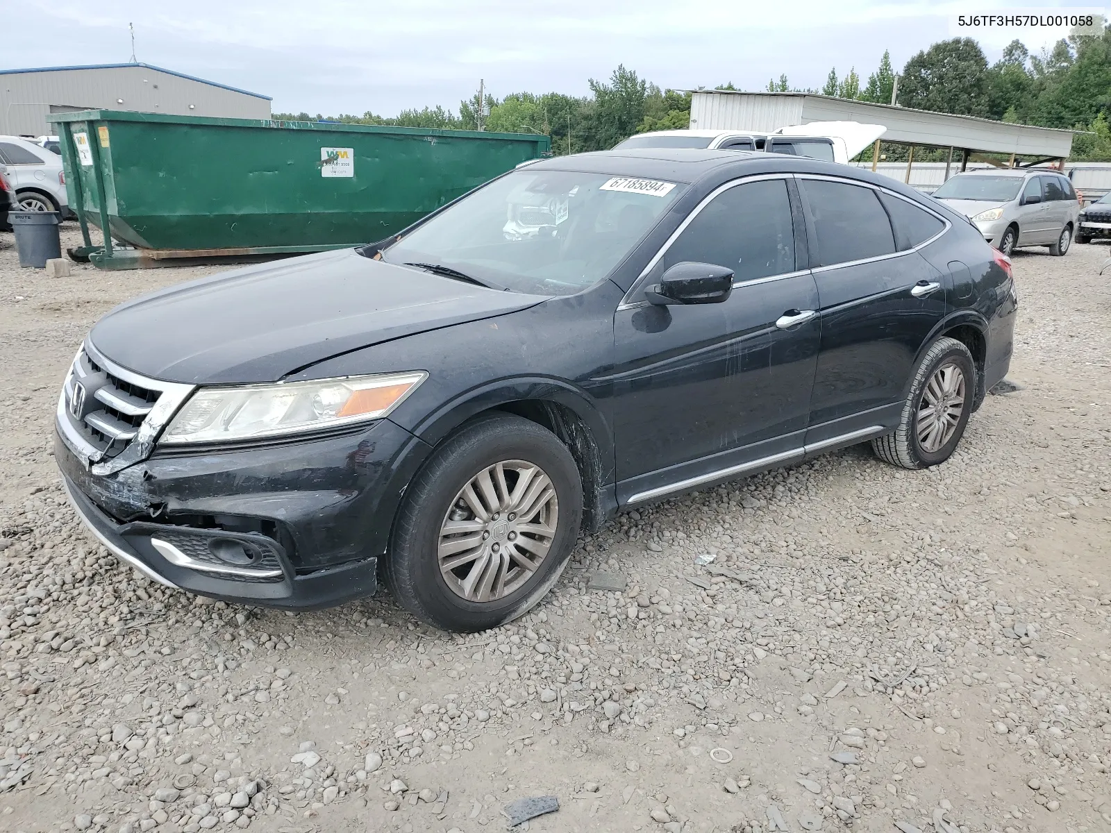 2013 Honda Crosstour Exl VIN: 5J6TF3H57DL001058 Lot: 67185894