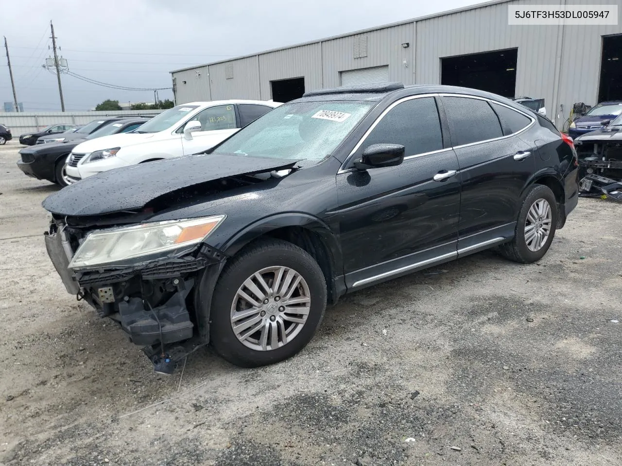 2013 Honda Crosstour Exl VIN: 5J6TF3H53DL005947 Lot: 70949974