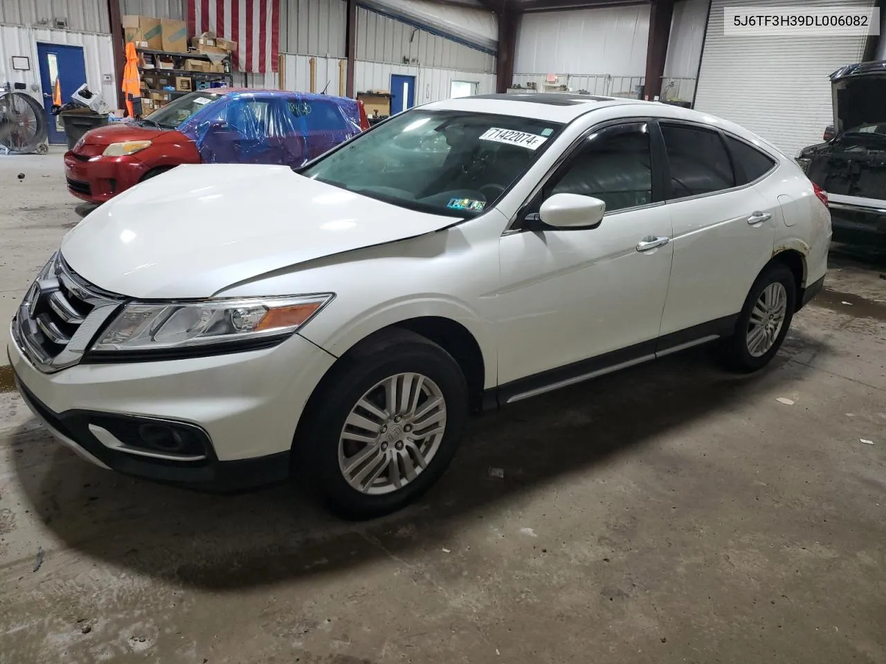 2013 Honda Crosstour Ex VIN: 5J6TF3H39DL006082 Lot: 71422074