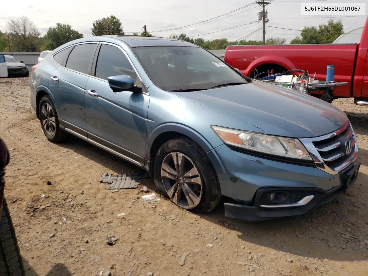 2013 Honda Crosstour Exl VIN: 5J6TF2H55DL001067 Lot: 71657324